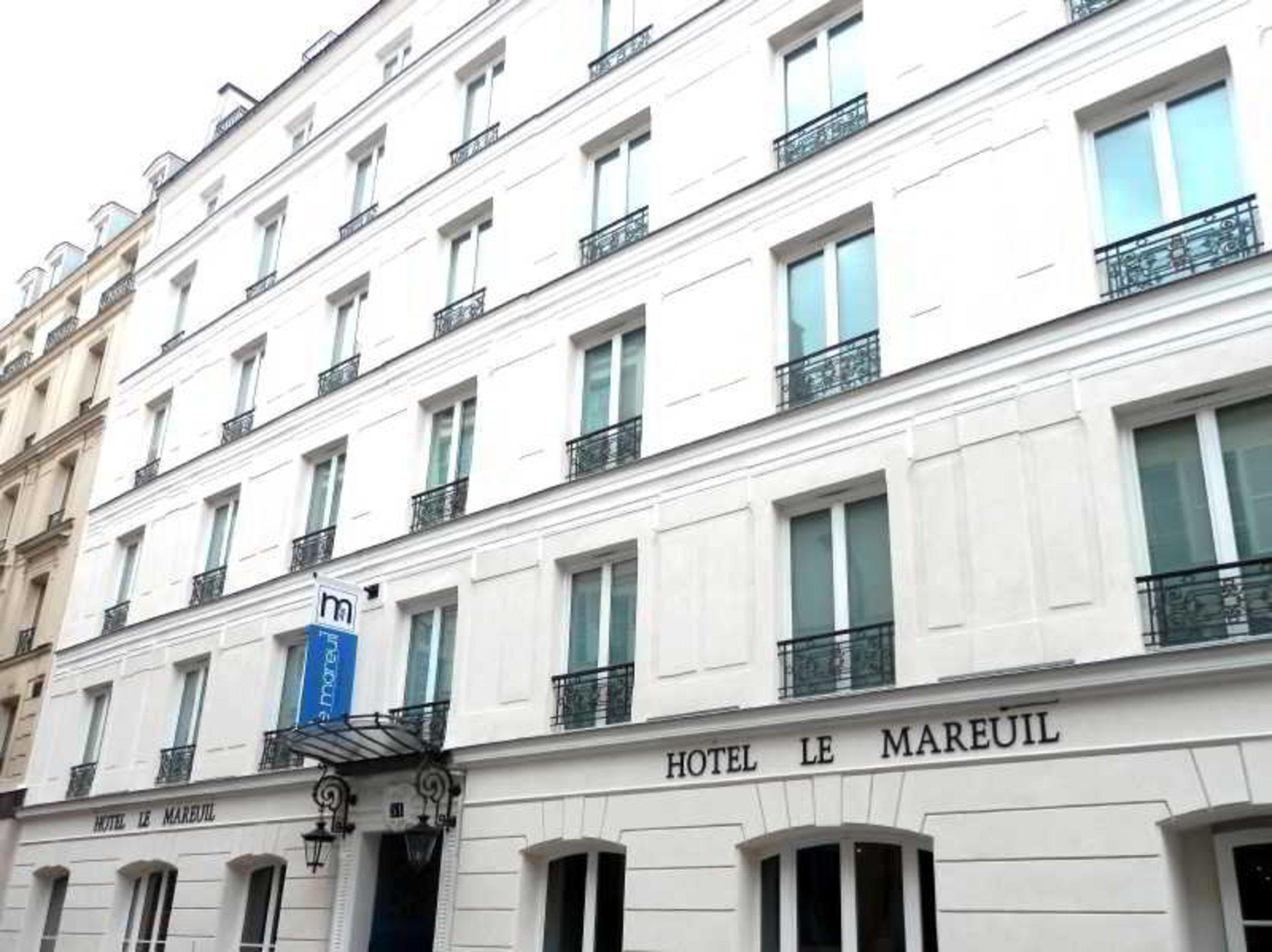 Hotel Le Mareuil Paříž Exteriér fotografie